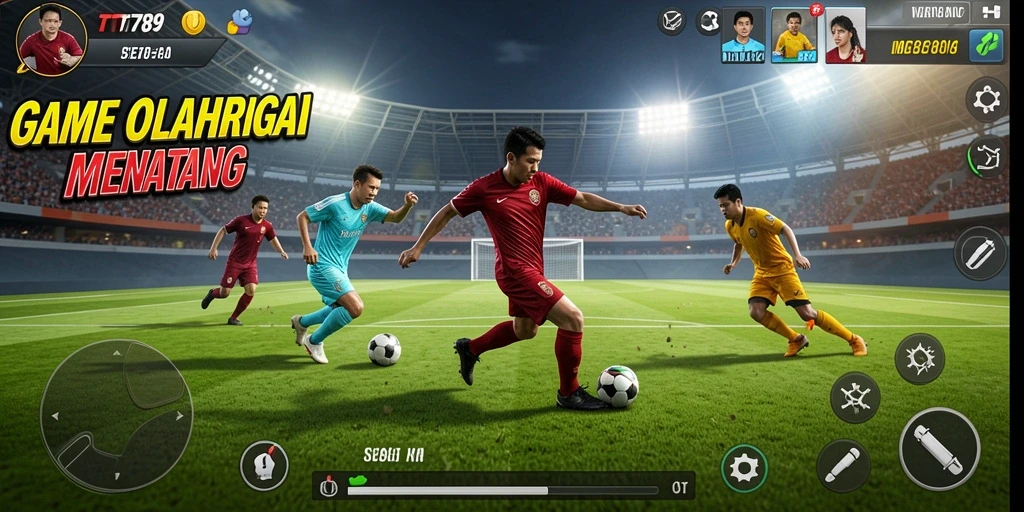 Tampilan gameplay seru dan interaktif dari TT789 dalam olahraga.